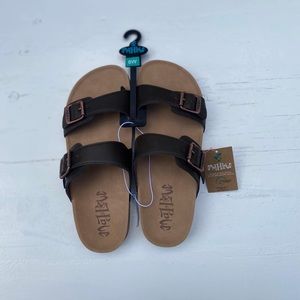 Mad Love Keava Footbed Sandals 8W